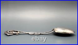 1907 Ss Minnetonka Atlantic Transport Line Sterling Silver Enamel Souvenir Spoon