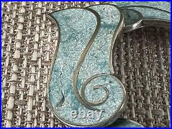 Amazing Taxco Enamel Sterling Silver Link Bracelet