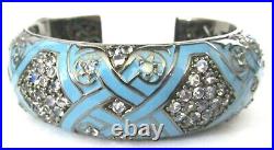 MATTHEW CAMPBELL LAURENZA Sterling Silver Fine Enamel Gemstone Bracelet