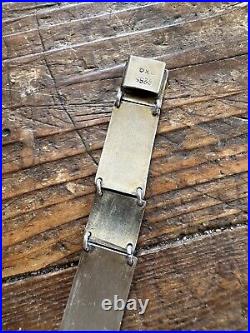 OXO Sterling Silver Enamel Bracelet Norway Norwegian